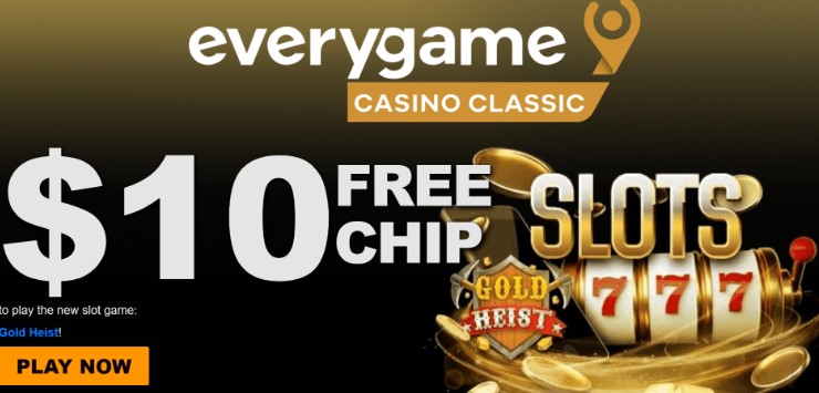 Everygame Casino No Deposit Bonus