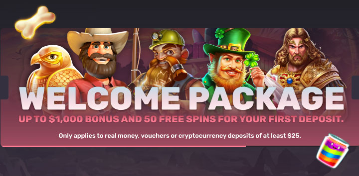 500 Casino Welcome Package